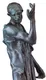Socha "Pierre de Wissant", lepený bronz od Auguste Rodin