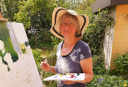 Porträt der Künstlerin Ute Meyer