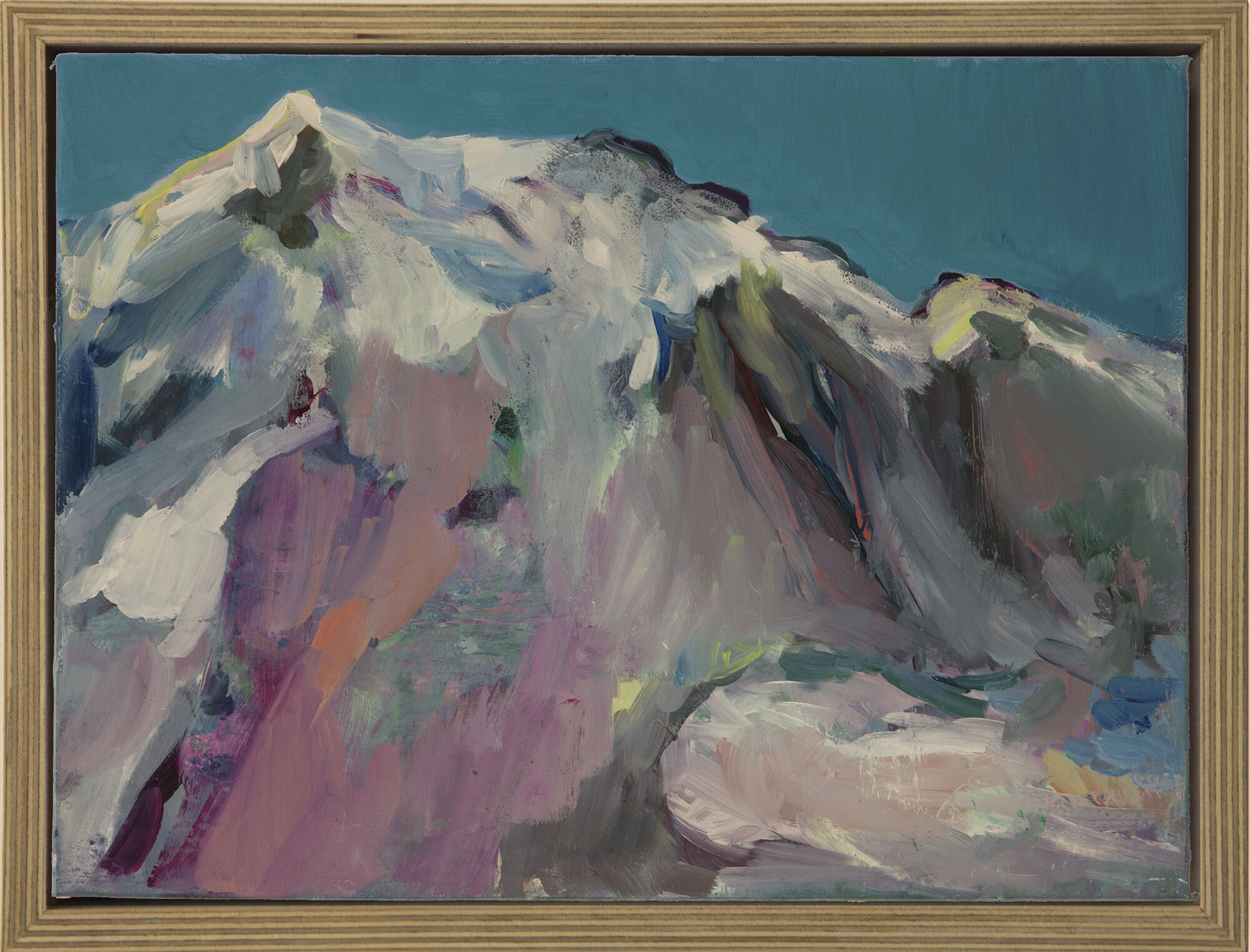 Picture "Mountains II" (2019) (Unique piece) by Patricia Hell