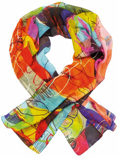 Silk scarf "Pura Vida"