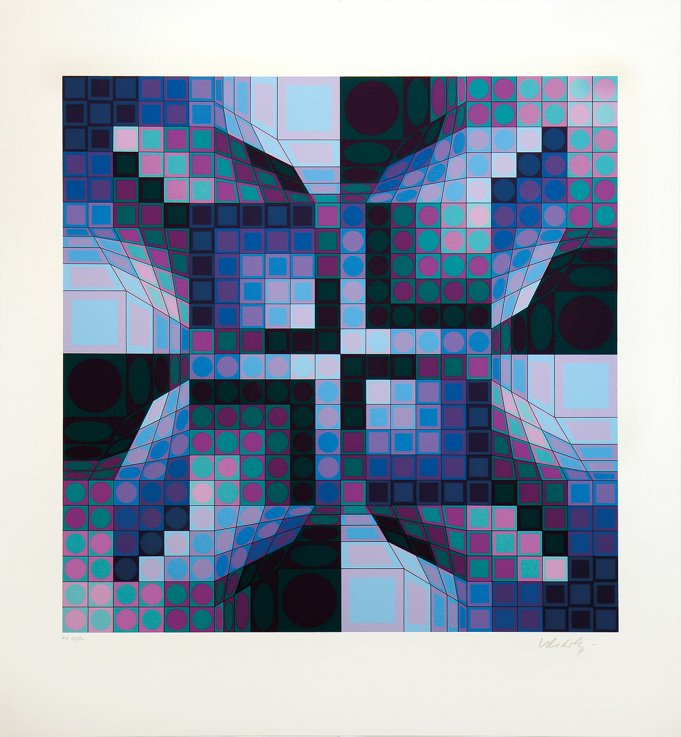 Buy Picture Firka, unframed by Victor Vasarely