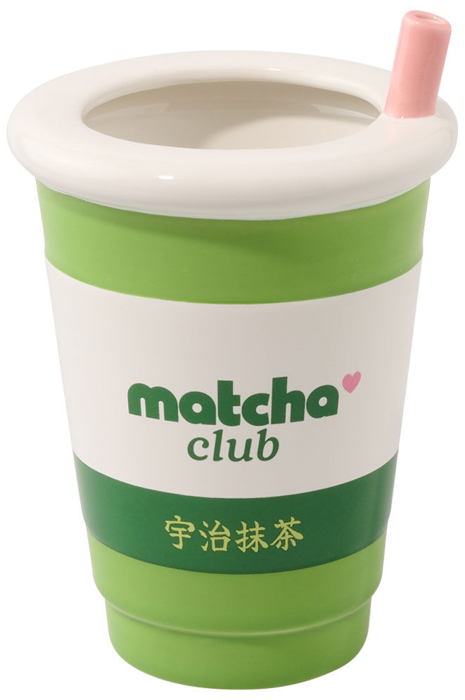 Keramikvase / Deko-Objekt "Matcha" von Fluid Market