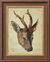 Picture "Head of a Roebuck" (1514), framed