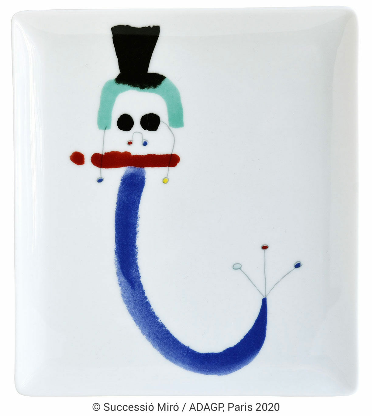 Ablageschale - von Bernardaud von Joan Miró