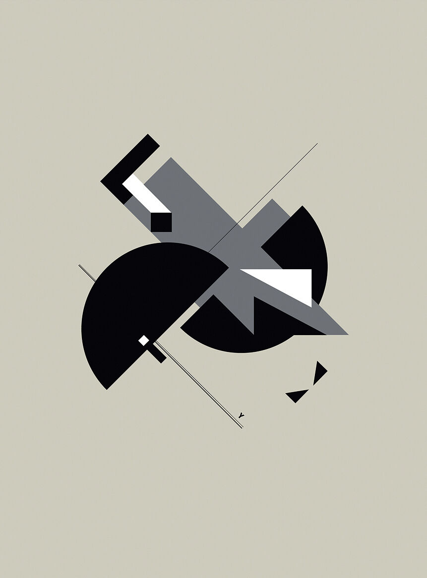 Tableau "Lissitzky" (2016) von Nicolaus Ott