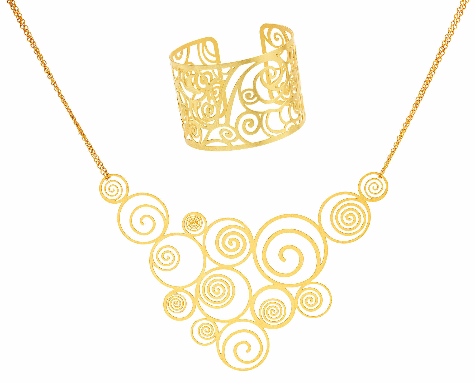 Jewellery set "Stoclet Frieze" by Gustav Klimt