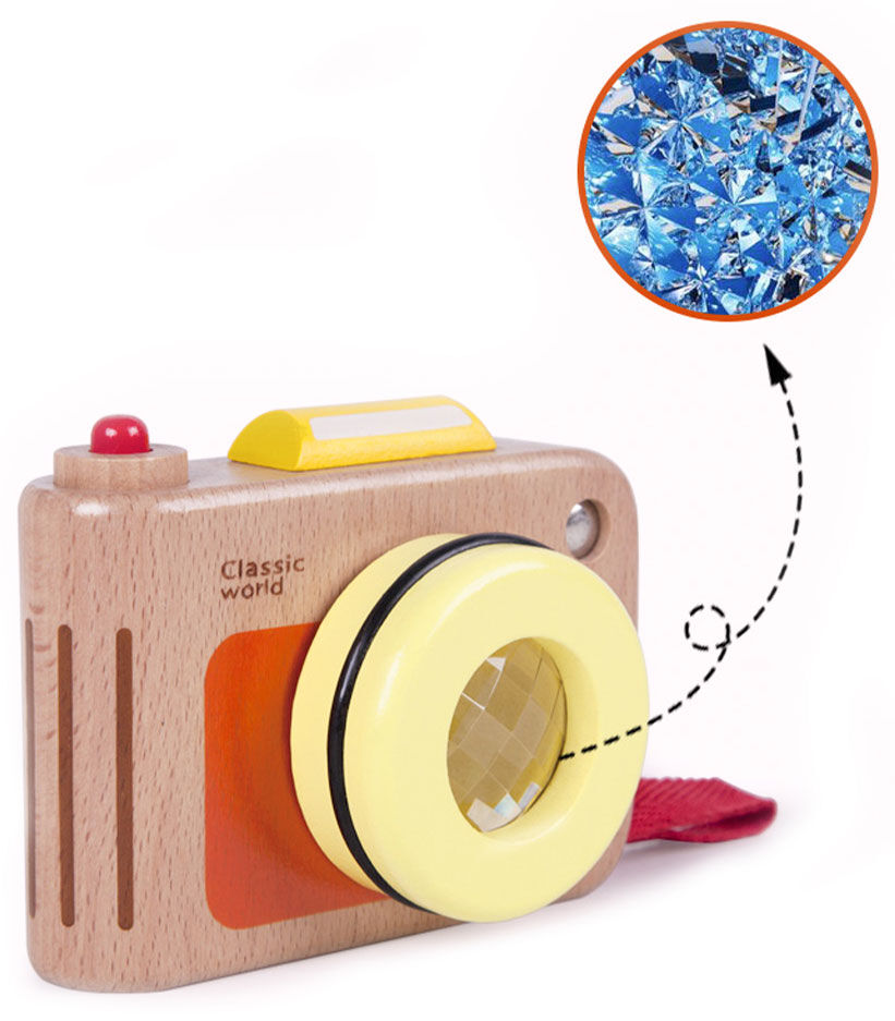 Holzspielzeug "Kamera" (für Kinder ab 10 Monaten) von Kid's Concept