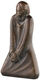 Rzeźba "Wątpiący" (1931), redukcja brązu autorstwa Ernst Barlach