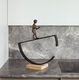 Scultura "Balance", bronzo di Freddy de Waele