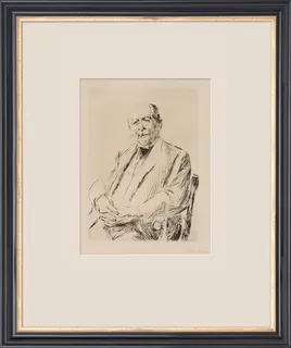Bild "Bildnis Gerstenberg" (1920)