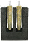 Socha "Case II", bronz od Josette Taramarcaz