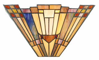 Wandlampe "Graphique" - nach Louis C. Tiffany