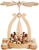 Arched pyramid "Holy Family", wood (without candles)