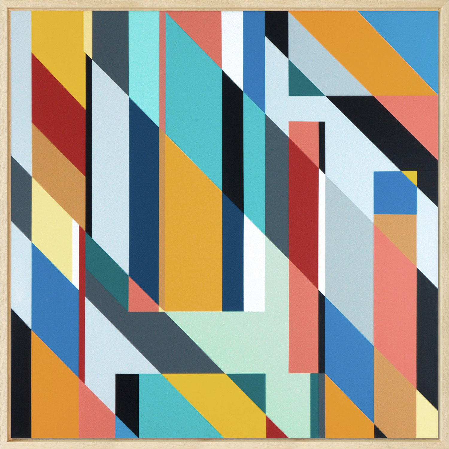 Bild "608-FO" (Original / Unikat), gerahmt von KNÖ-REI
