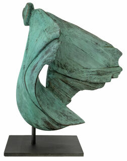 Skulptur "Verso l'alto", Bronze