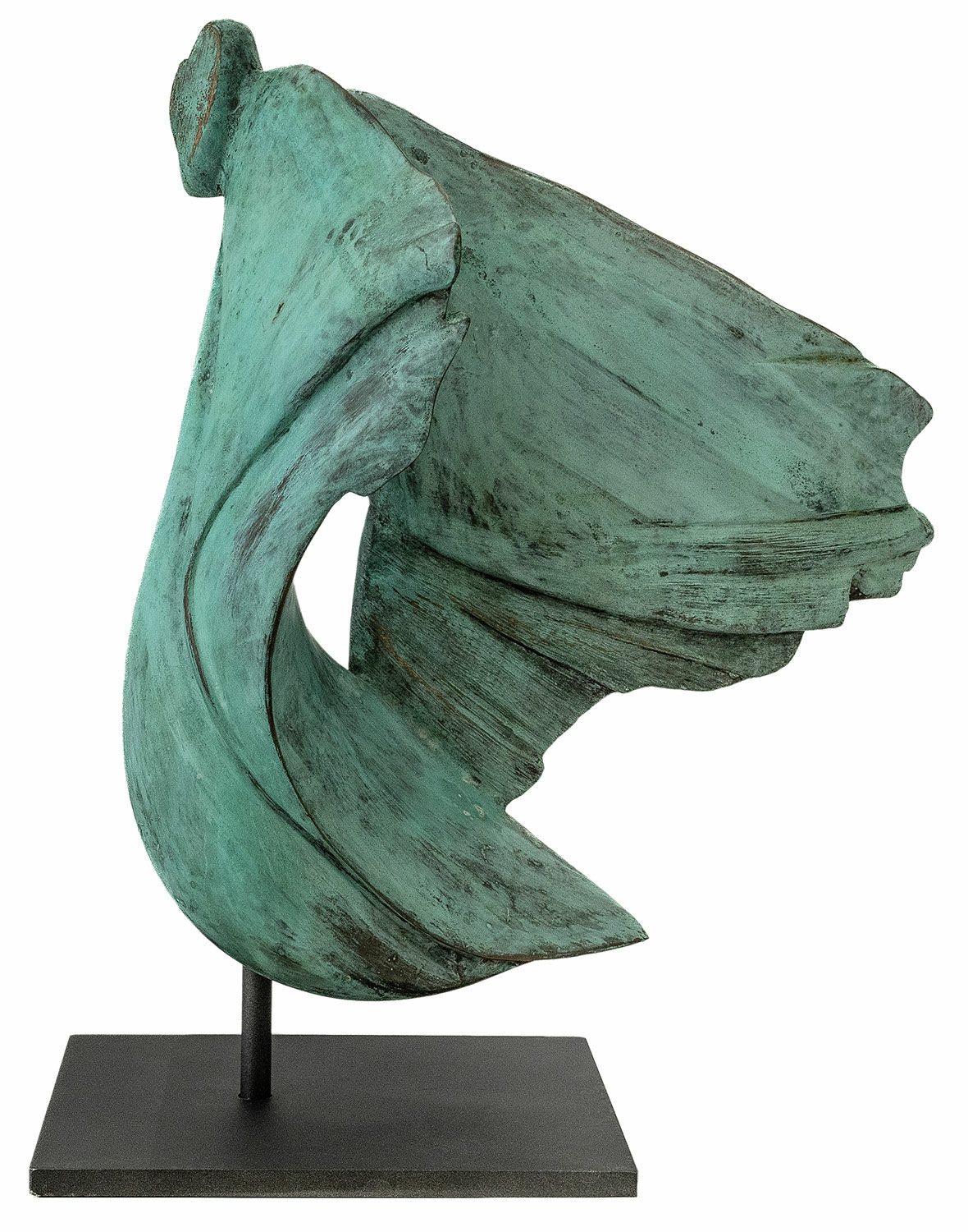 Sculpture "Verso l'alto", bronze by Armando di Nunzio