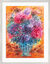 Picture "Bouquet of Flowers" (2018) (Original / Unique piece), framed