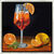 Bild "Cocktail No. IV" (2021), gerahmt