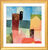 Bild "Mondaufgang über St. Germain" (1915), gerahmt