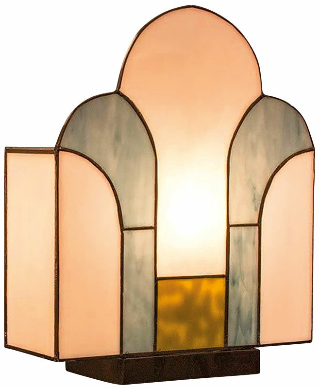 Lampe de table Art Déco "Fenêtre"