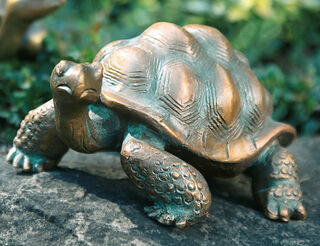 Garden sculpture "Turtle", bronze