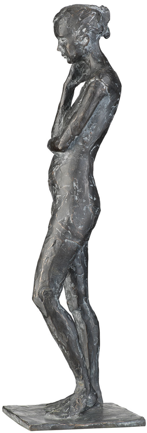 Sculpture "Contemplation", bronze by Valerie Otte