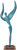 Sculpture "Cosmic Dancer VI", bronze