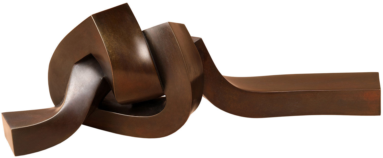 Skulptur "Gordius" (2019), Bronze von Gábor Török