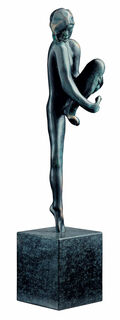 Sculpture "Dance Exercise" (Esquisse de danse), version in bronze by Auguste Rodin