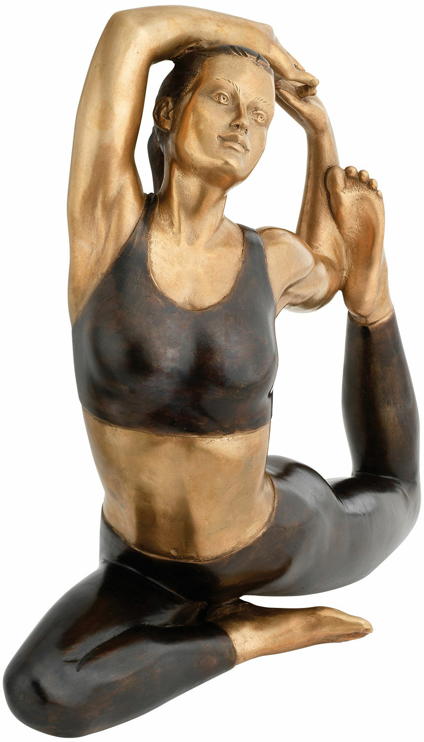 Skulptur "Achtsamkeit" (2021), Bronze von Richard Senoner