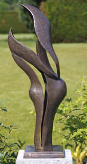 Sculpture de jardin "Lovers" (grande version), bronze