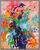 Bild "Hidden in Flowers" (2020) (Original / Unikat), gerahmt