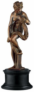 Skulptur "Badende Venus", Metallguss