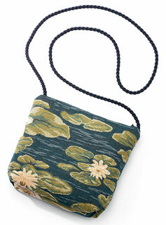 Shoulder bag "Water Lilies"