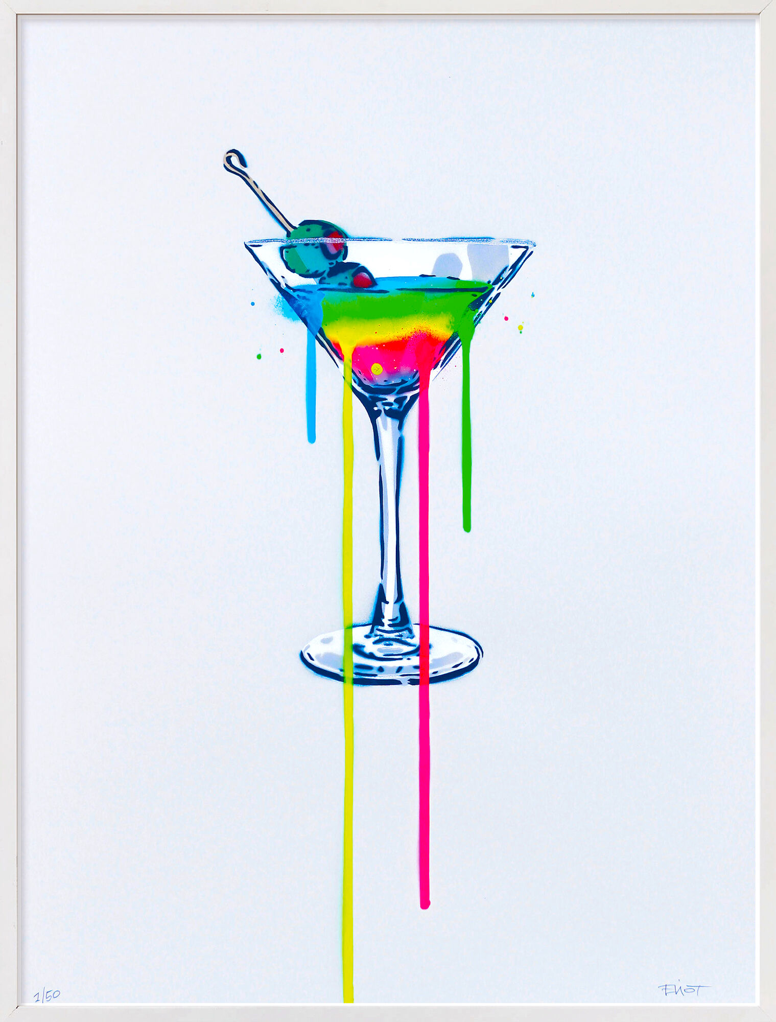 Tableau "Martini" (2020) von ELIOT theSuper