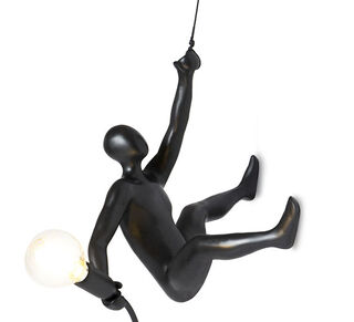LED designer lamp "Climber Lamp" by Werkwaardig