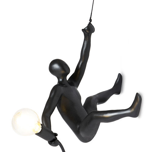LED designer lamp "Climber Lamp" by Werkwaardig