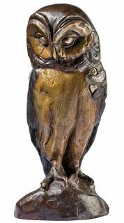 Sculpture "Owl", bronze