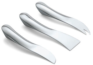 Kaasmes "Wave", set van 3 van Philippi