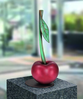 Garden object "Cherry", bronze