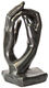 Socha "Katedrála" (1908), lepená bronzová verze od Auguste Rodin