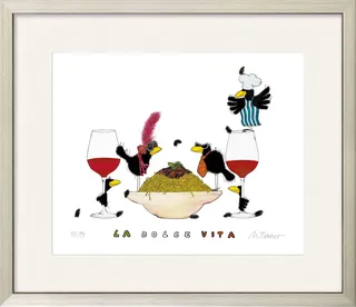 Bild "La Dolce Vita", gerahmt