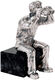 Skulptur "Gute Aussicht" (2006), Version versilbert von Ottmar Hörl