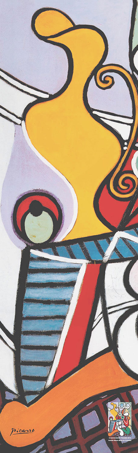 Foulard en soie "Grande nature morte au Guérdion" de Pablo Picasso