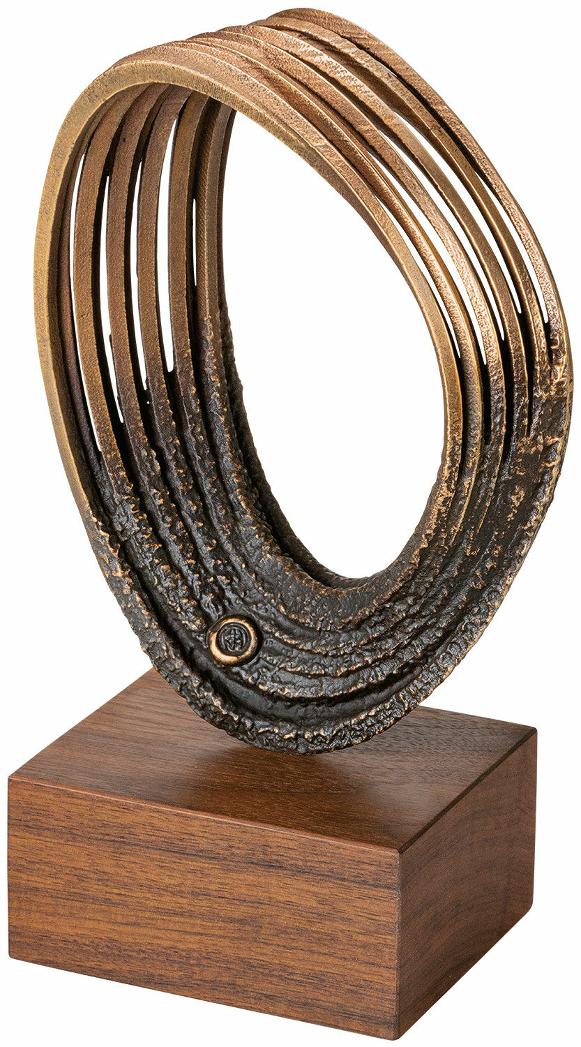 Sculpture "Infinity", bronze by Hans Nübold