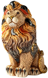 Statuetta in ceramica "Lion"