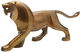 Skulptur "Kraft (Löwe)", Bronze von SIME