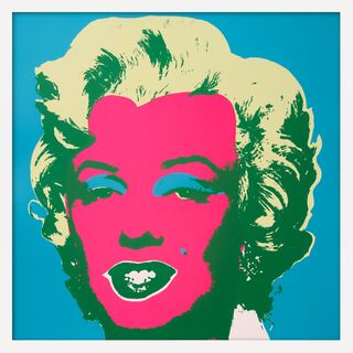 Obraz „Sunday B. Morning Marilyn Pink, Petrol, Olive“