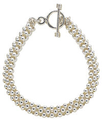 Bracelet "Gouttes d'argent"