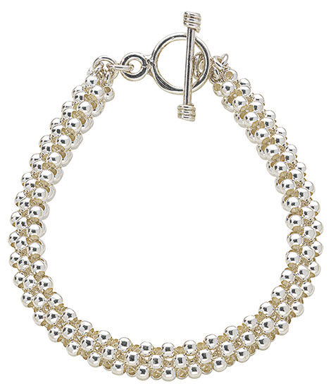 Bracelet "Gouttes d'argent"
